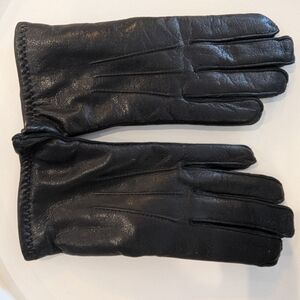 Raber Genuine Leather Wool Lined Ladies  Gloves Size 7 1/2 Fits Approx Ladies SM